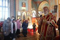 Архиерейское богослужение в Ивановском 